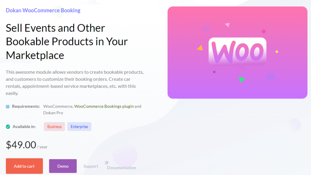 WooCommerce Booking Module